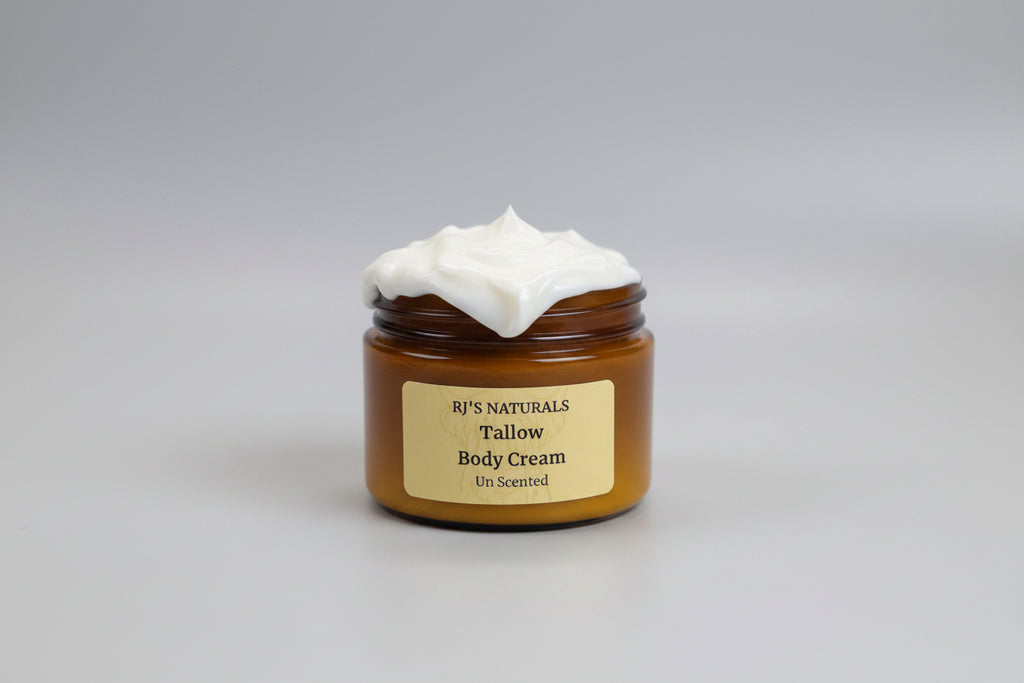 RJ's Naturals Beef Tallow & Colloidal Oatmeal Barrier Cream - 3 Scents