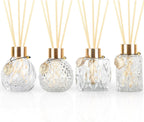 RJ's Naturals Home Reed Diffuser - 1.7oz & 3.4oz, 4 Scents