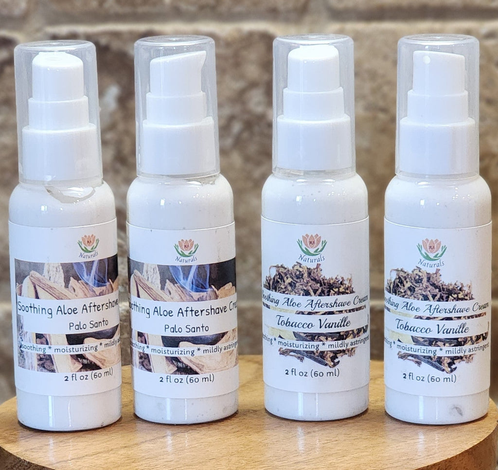 RJ's Naturals Element 6 After Shave Cream - Botanical Blend, 4 Scents
