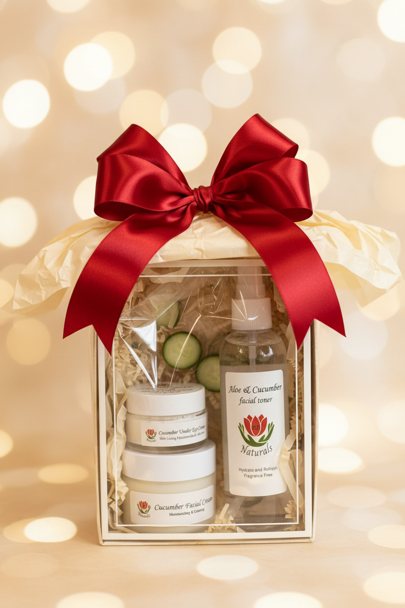 RJ's Naturals Cucumber Daily Facial Skincare Set