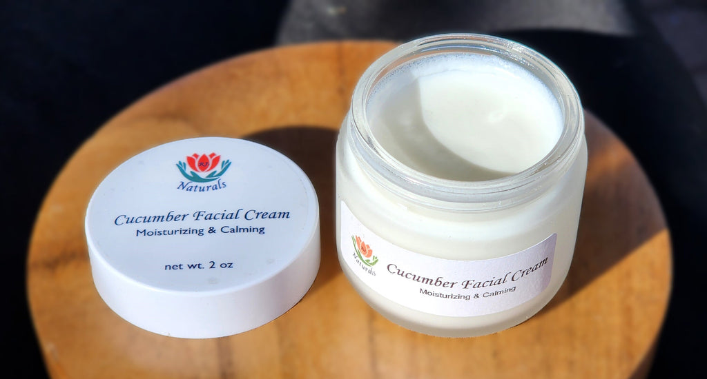 RJ's Naturals Cucumber & Rosehip Deep Hydrating Facial Cream - Botanical