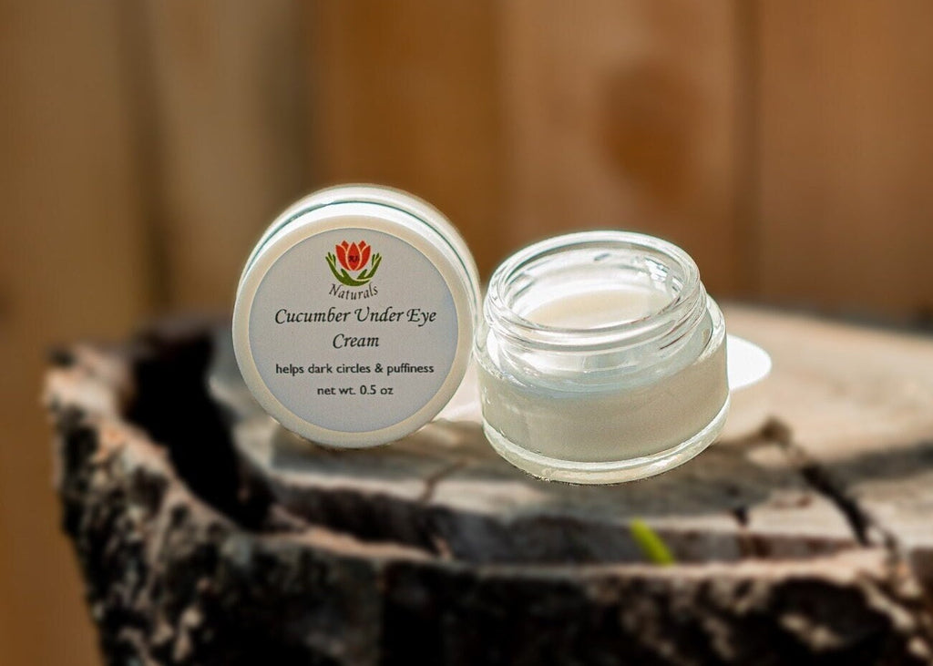 RJ's Naturals Camellia & Rose Eye Cream - Niacinamide & Hyaluronic Moisturizer