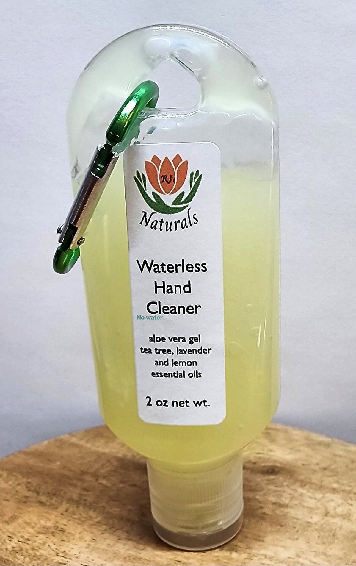 RJ's Naturals Botanical Hand Cleansing Gel - Trail-Ready, Natural Formula