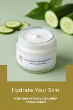 RJ's Naturals Cucumber & Rosehip Deep Hydrating Facial Cream - Botanical