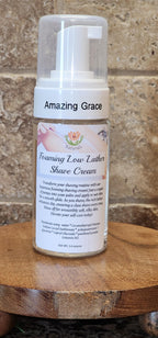 RJ's Naturals Shave Happy Foaming Shave Cream - Tobacco Vanille, Classic Grace & More