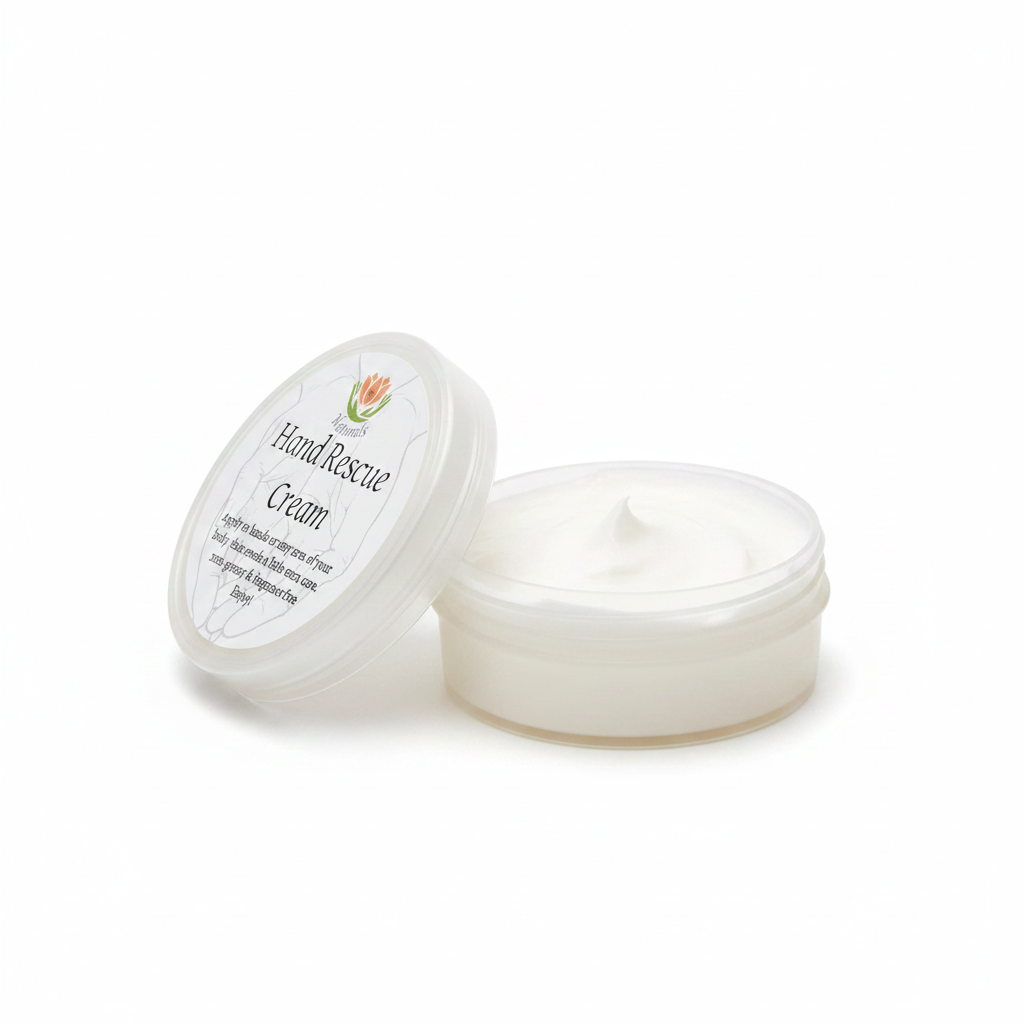 RJ's Naturals Unscented Intense Hand Cream - Ceramides & Colloidal Oatmeal